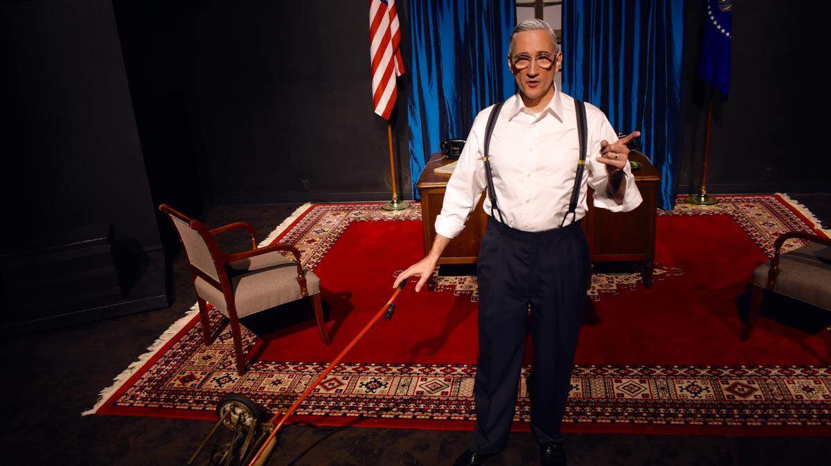 Clifton Truman Daniel, the grandson of the 33rd president, will bring “Give ‘em Hell, Harry!” – believed to be the first acting performance where a presidential descendant plays that president – to Roxy’s Downtown for one performance next weekend.