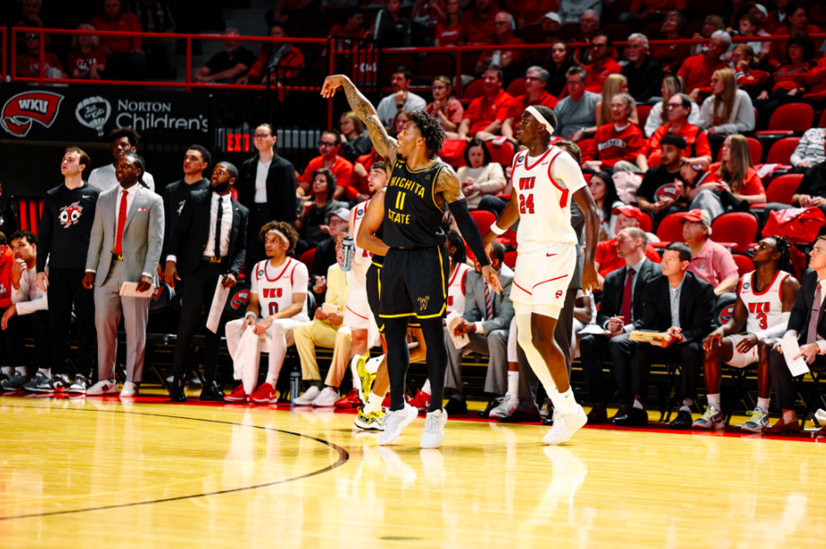 Wichita State senior point guard Justin Hill scored 31 points, a program record for a debut performance, to help lead the Shockers to a key road win at WKU on Monday.