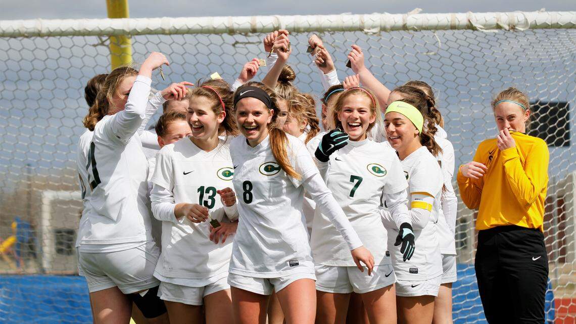 Bishop Carroll girls soccer team