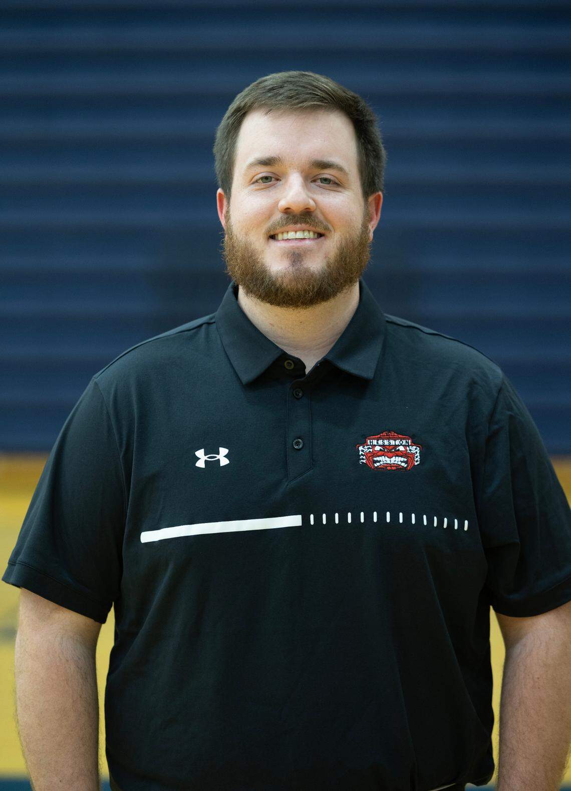 Hesston coach Garrett Roth