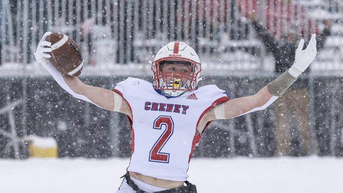 Team of destiny: Cheney football caps perfect season with team’s first state championship