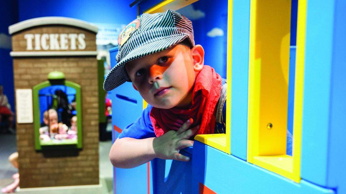 Thomas & Friends: Explore the Rails is a new exhibit opening Friday at Exploration Place in Wichita.