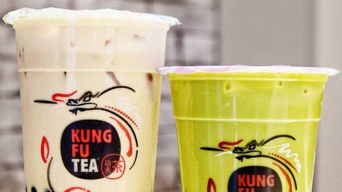 The new Kung Fu Tea boba tea shop opens in the Cherry Creek Shopping Center at Harry and Rock Road on Thursday.