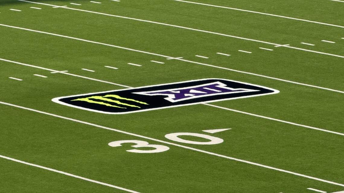 K-State has added sponsorship logos to its football field. Here’s how they look