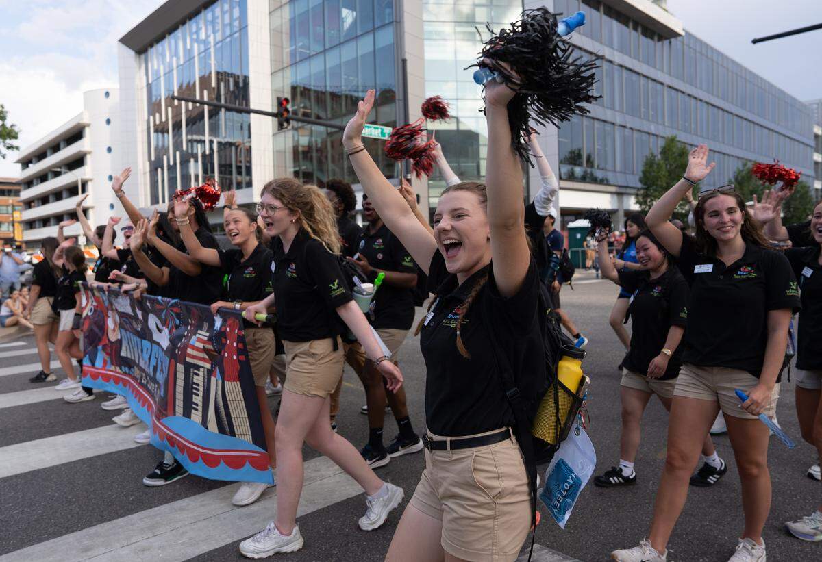 This year’s Sundown Parade, inspired by the Riverfest’s 2026 theme, “The Spirit of the 250th Birthday of the United States!”