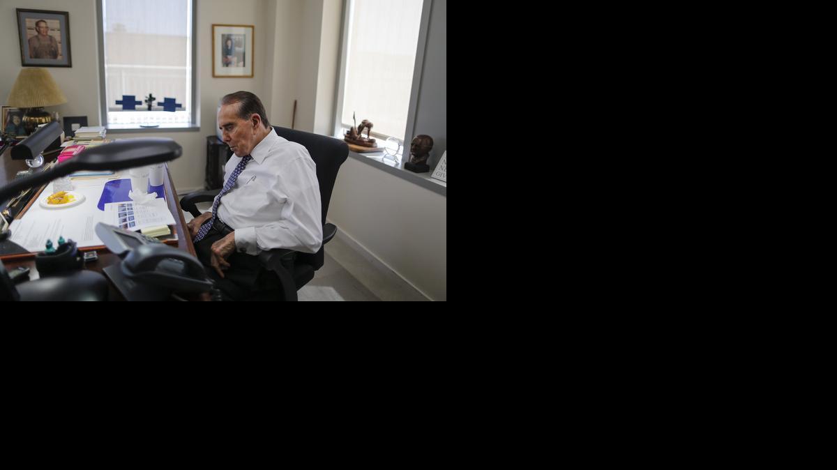 Bob Dole in his Washington, D.C. (April 10, 2013)

