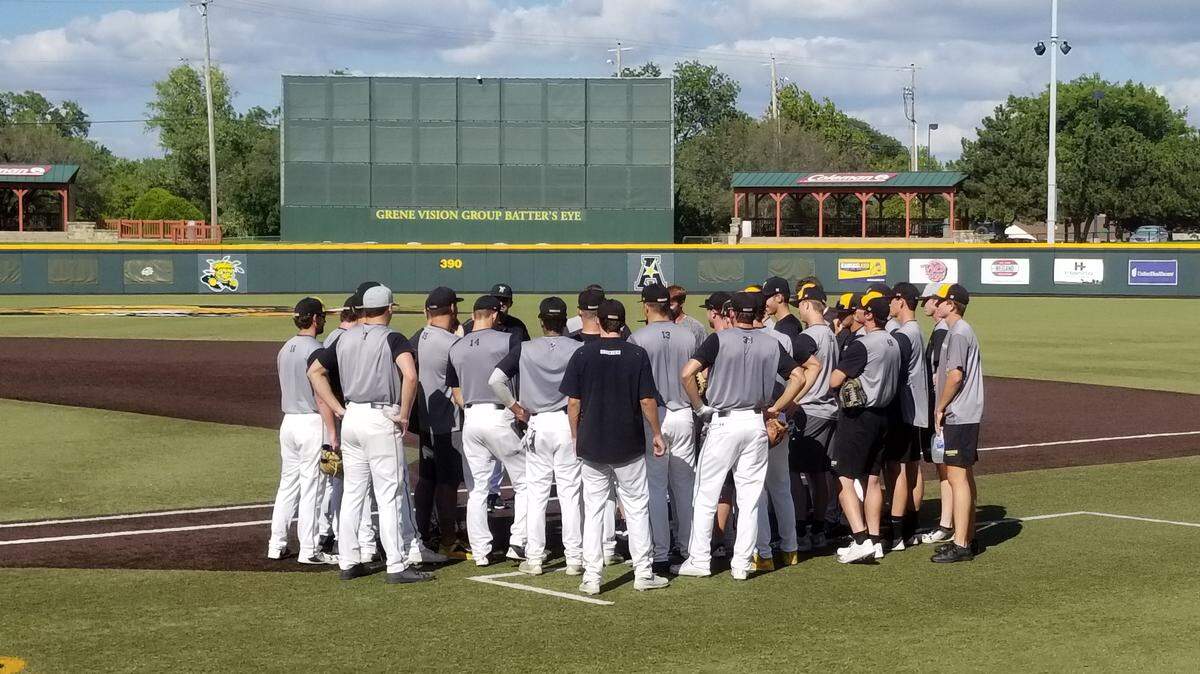 The Wichita State baseball team wraps up its third fall practice at Eck Stadium on Tuesday.  The team will play an intra-squad scrimmage this weekend.