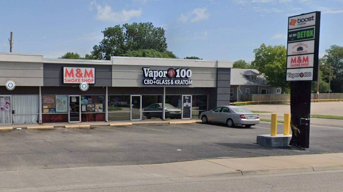 M&M Smoke Shop in south Wichita