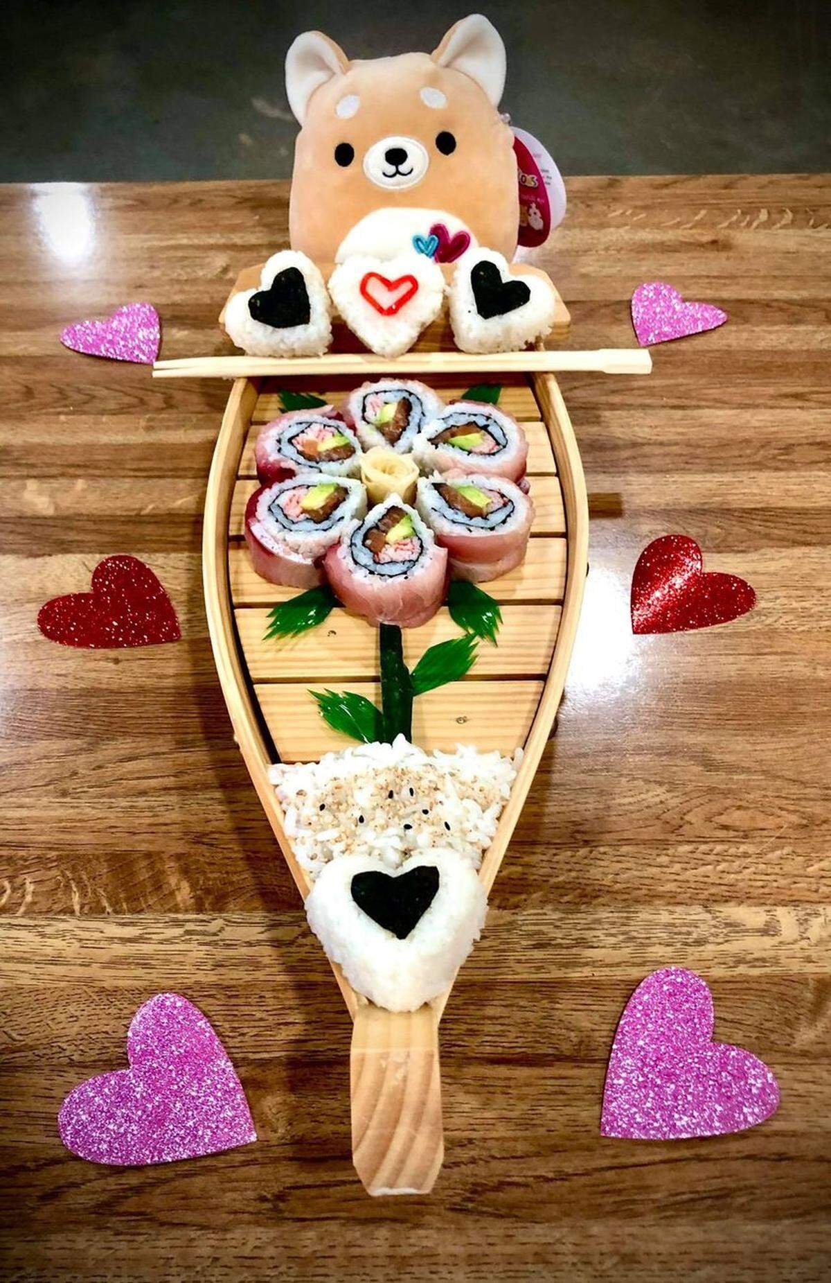 Customers can learn to make their own sushi rolls, then eat them, as part of a special Valentine’s Day event at restaurant Oh My Sushi in Wichita.
