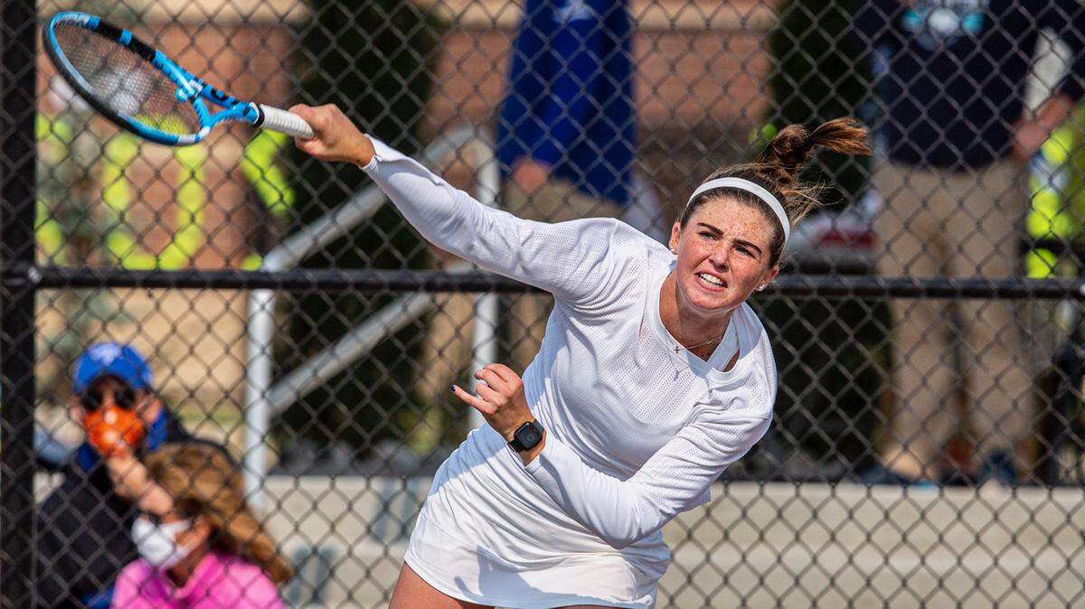 Kapaun Mt. Carmel senior Clara Whitaker wrapped up one of the best careers in Kansas history, as she won her fourth individual state championship this season.