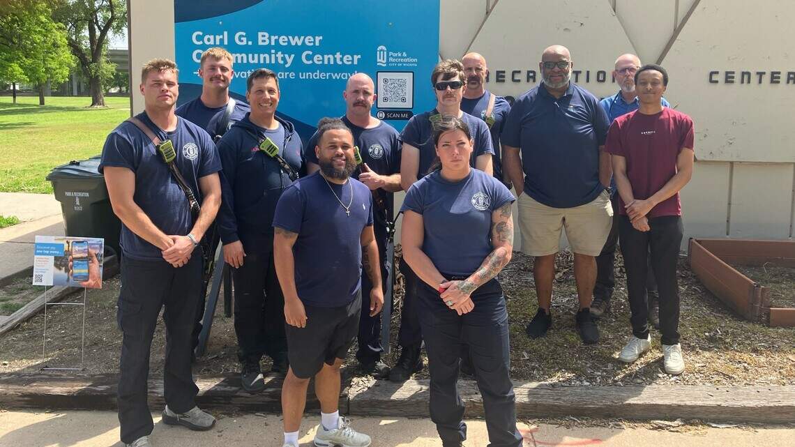 On-duty Wichita firefighters recruited for park project; union warns of delayed response