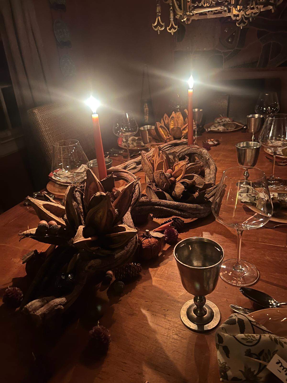 You should spend at least as much time resting and preparing to be hostesslike before your guests come as you do setting the table.