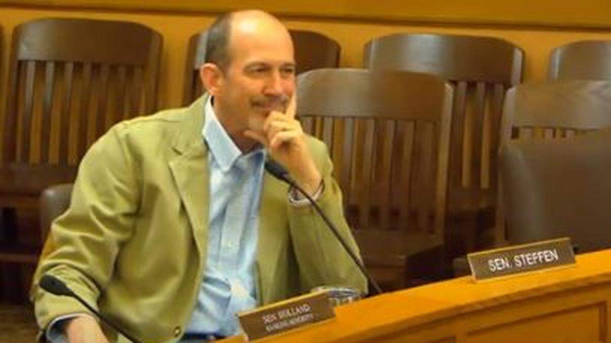 Sen. Mark Steffen, R-Hutchinson, says he wants Gov. Laura Kelly and counties, including Sedgwick, to “feel pain” for coronavirus restrictions.