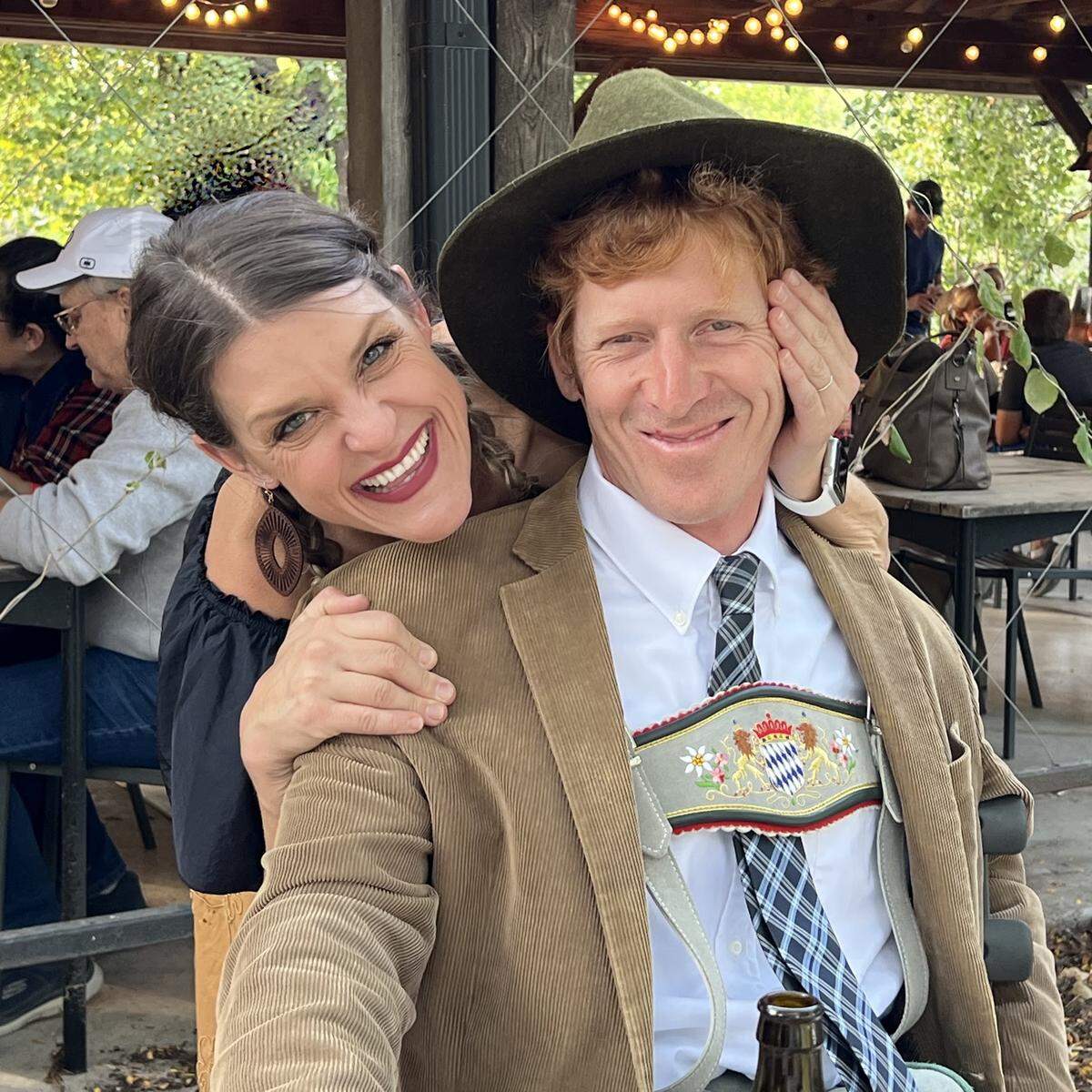 Katharine and George Elder will host an Oktoberfest party this weekend at their Elderslie Farm.