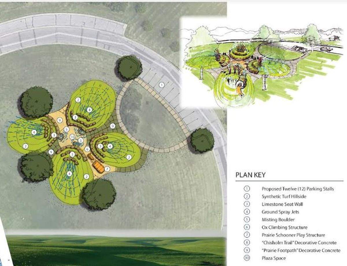 Planeview splash pad