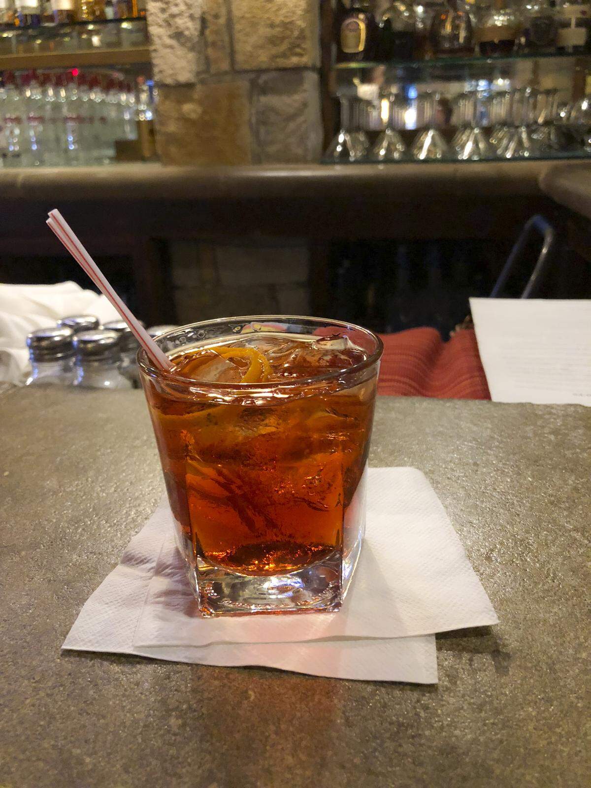 YaYa’s Euribostro’s Blood Orange Boulevardier