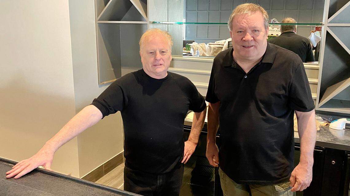 Tracy Fahrbach, left, and Kevin Brown have closed their Fred & Barney’s restaurant after a little less than a year in business.