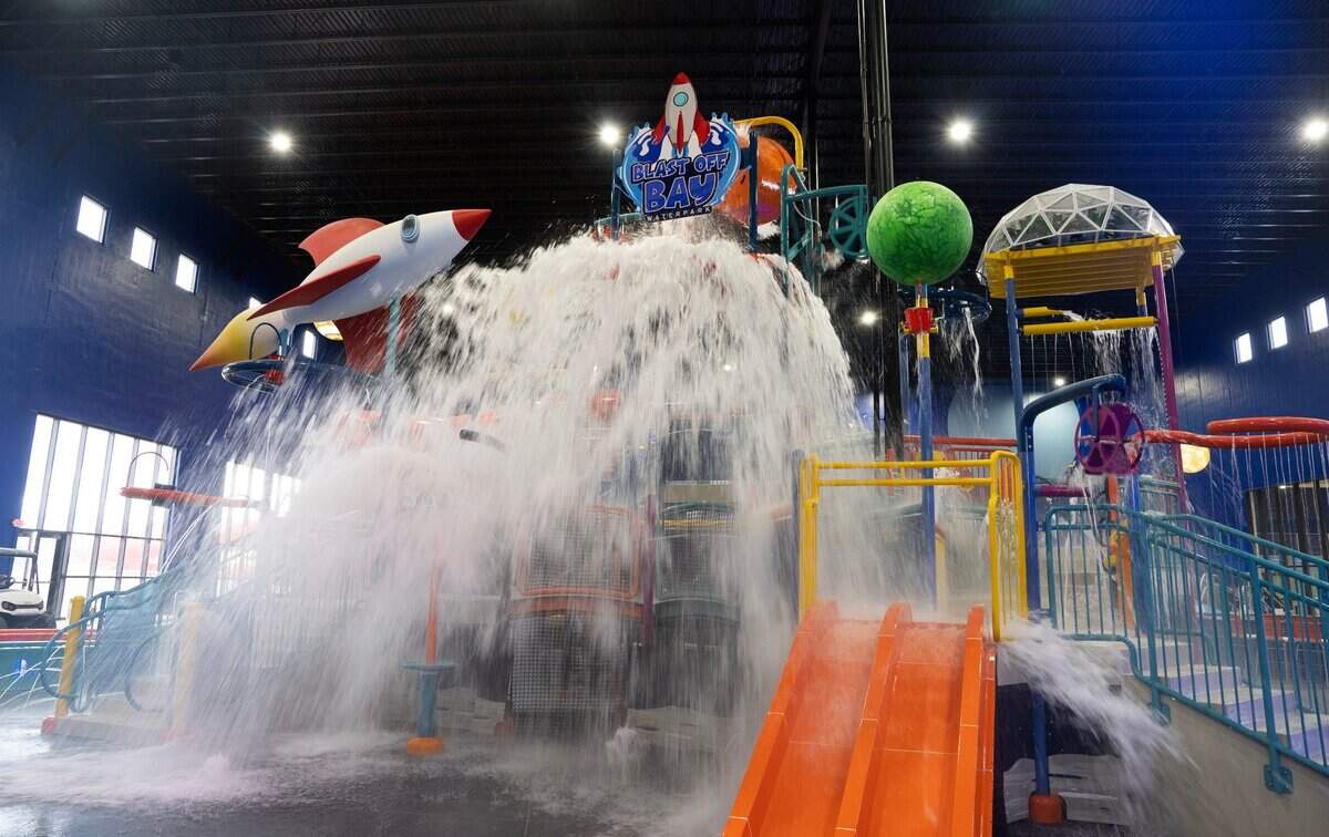 The Blast Off Bay water park at the 100-acre Genesis Sports Complex in Goddard is just one of several attractions that are proving to be a draw for the growing area.