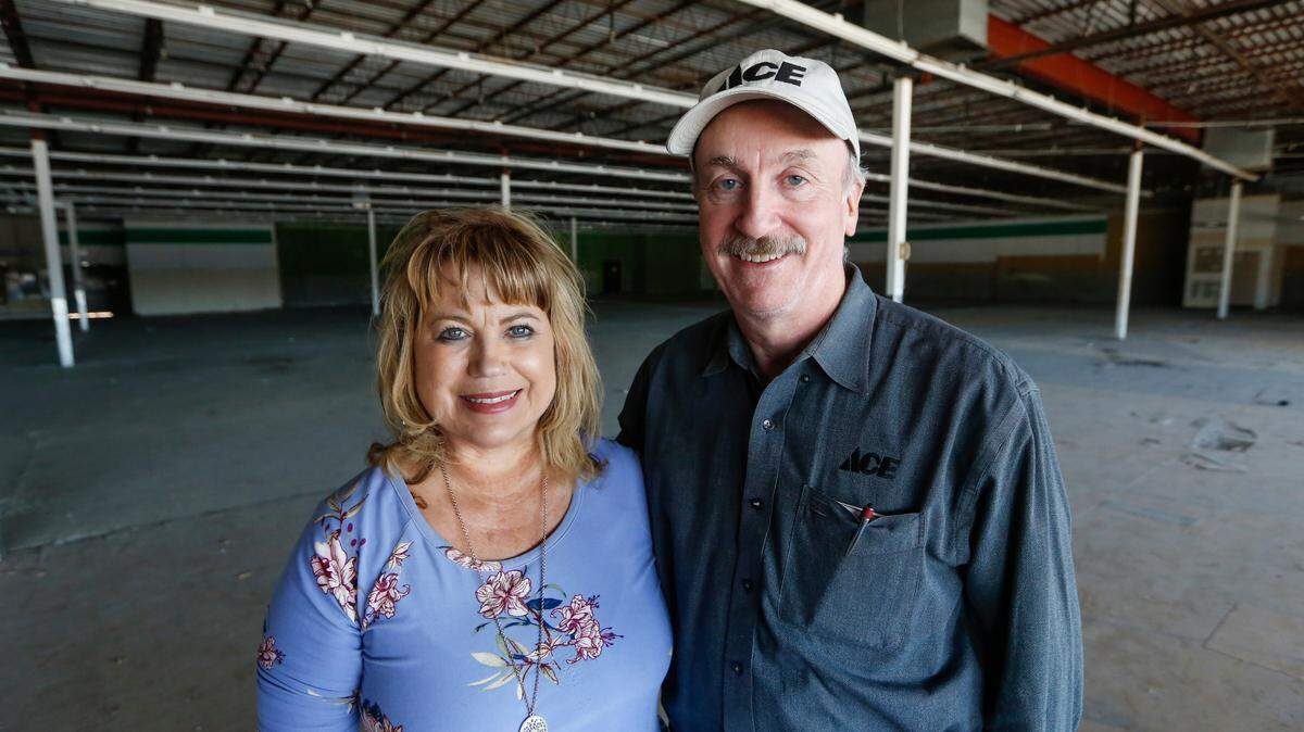 Sheila and Greg Paul are moving their Ace Hardware store from the former Wichita Mall to a new, larger location at 1230 S. Woodlawn near Harry.