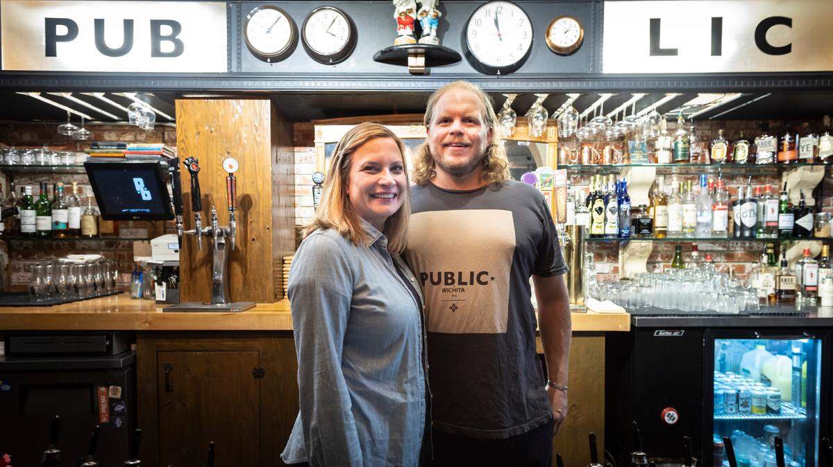 Brooke and Travis Russell moved back home 10 years ago to open Public at the Brickyard. The restaurant is celebrating a decade in business this weekend.