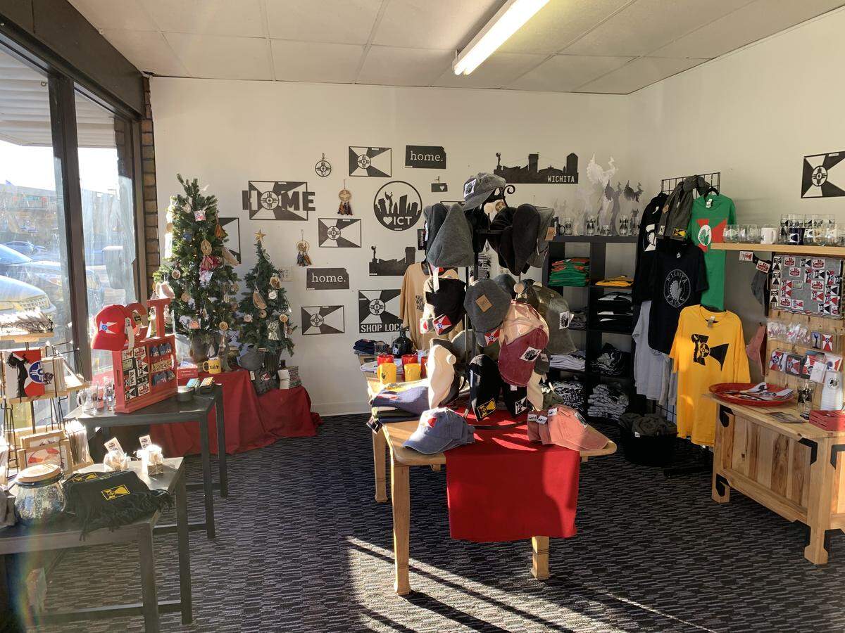 Doo-Dah Market has a whole room of Wichita gear.
