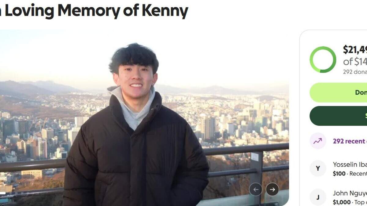 Kenny Truong, 21, died June 26 after he jumped into the Blue Pool at Tamolitch Falls in Oregon.