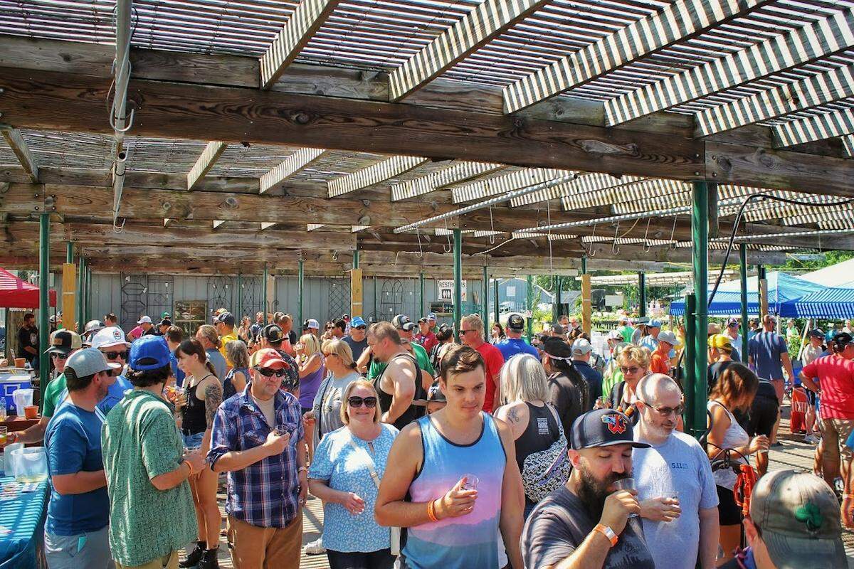 Saturday’s Iron ChileHead event at Johnson’s Garden Centers always draws big crowds.