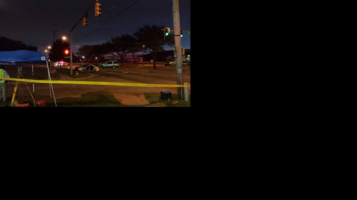 Wichita police investigate a fatal accident early Sunday morning near Towne West Square. (July 27, 2014) 

