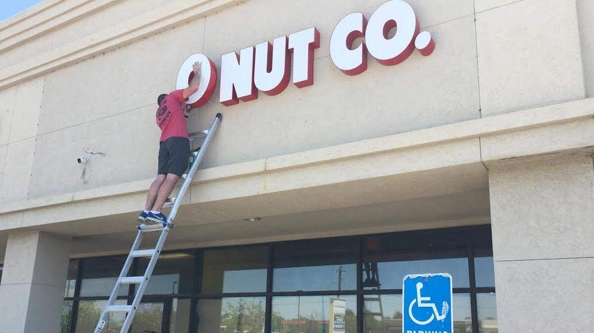 Two and a half years after the Hurts Donut sign went up at 37th and Woodlawn, it will be coming down. Donut Whole Plus, a sister business to the original Donut Whole in the Douglas Design District, is opening there in a couple of weeks.
