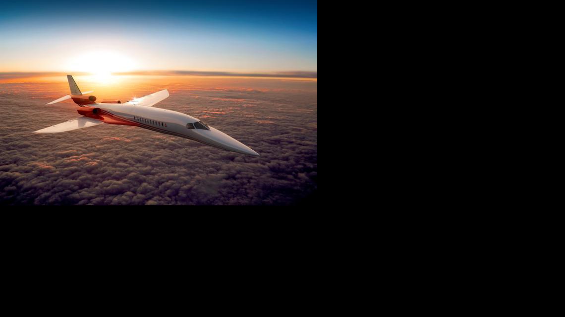 Aerion’s new design for its supersonic business jet includes a larger cabin and three engines.

