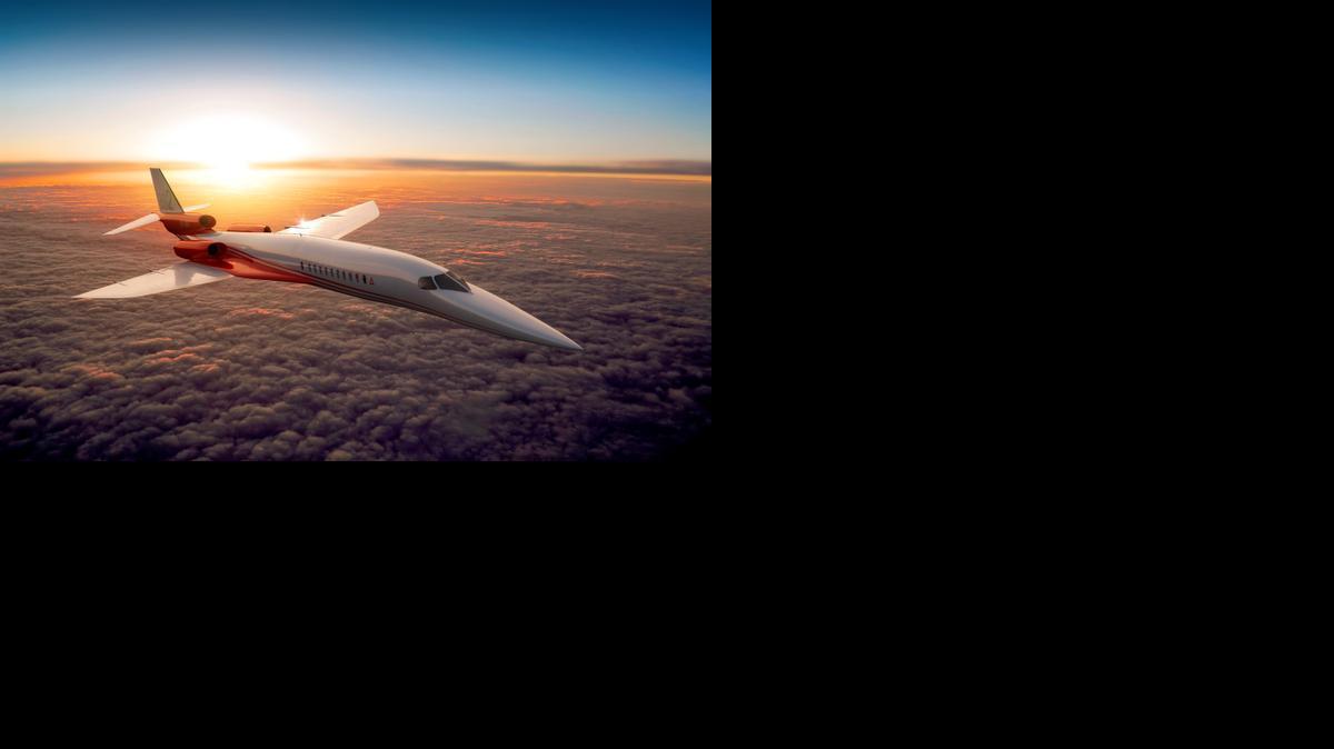 Aerion’s new design for its supersonic business jet includes a larger cabin and three engines.

