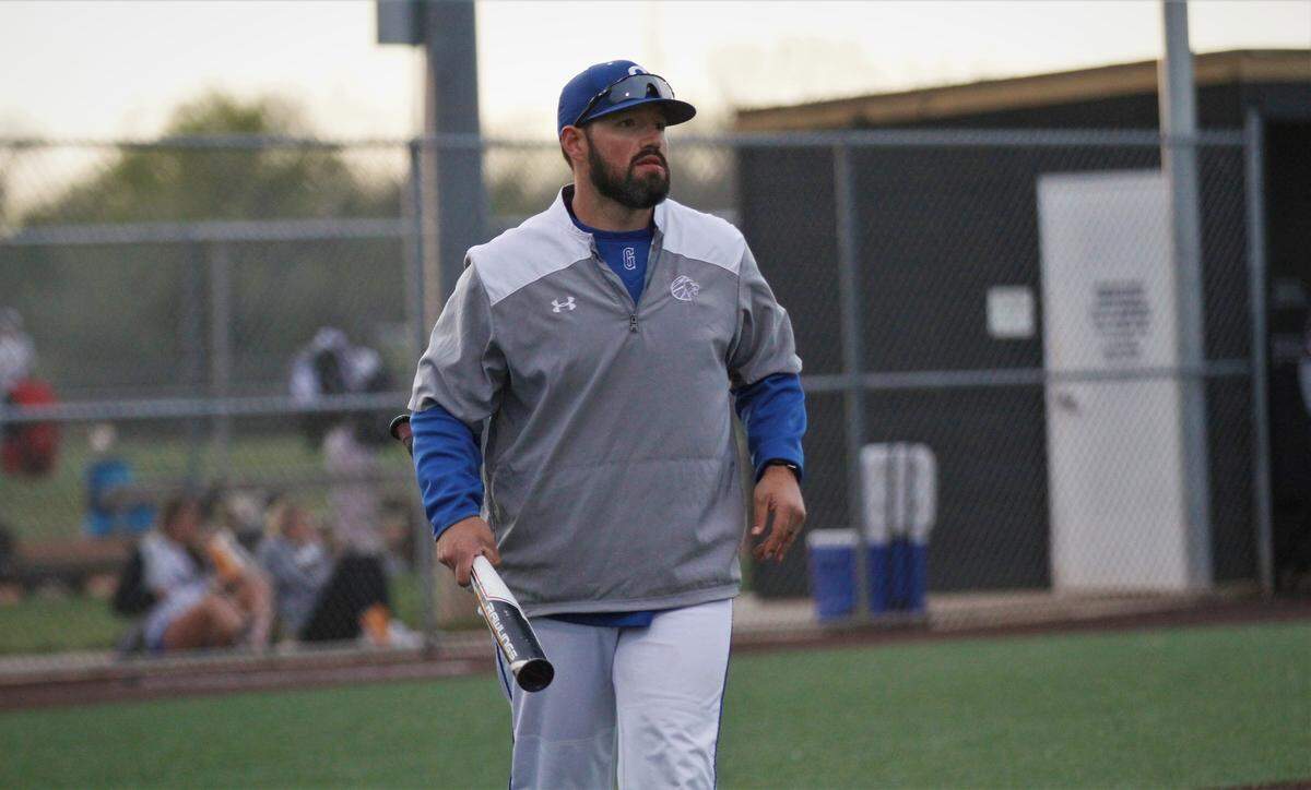 Goddard coach Darrin Fisher