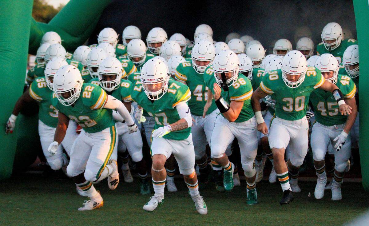 The Derby High School football team