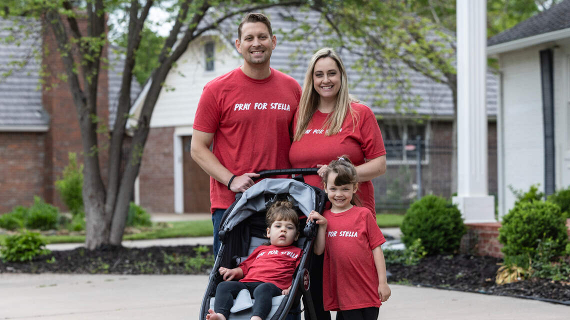 Wichita dad to run Prairie Fire marathon while pushing daughter in stroller, praying