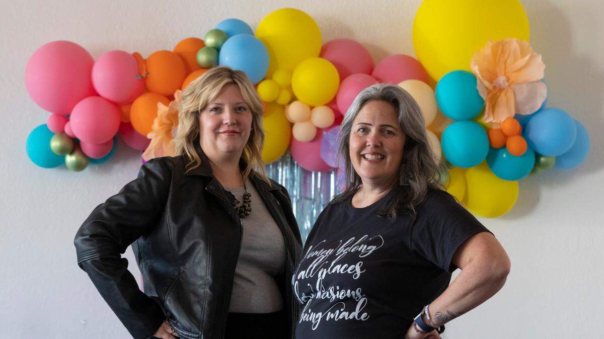 Ashley Thill, right, and Kami Power are opening Full Circle Strategies in January to support small- and medium-size businesses with a network of services.