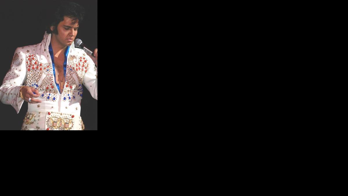 Elvis Presley tribute artist Donny Edwards married his wife and business partner, Donna, at Graceland in 2007.