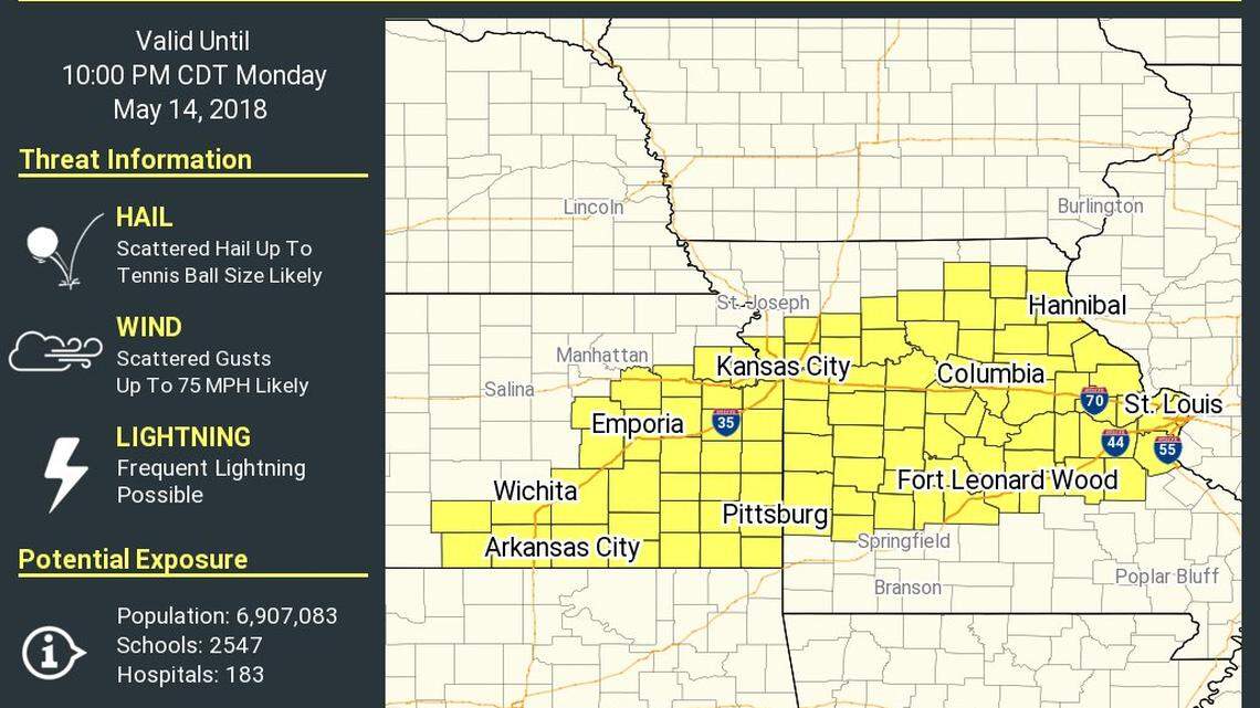 Strong storms could batter Wichita's afternoon commute