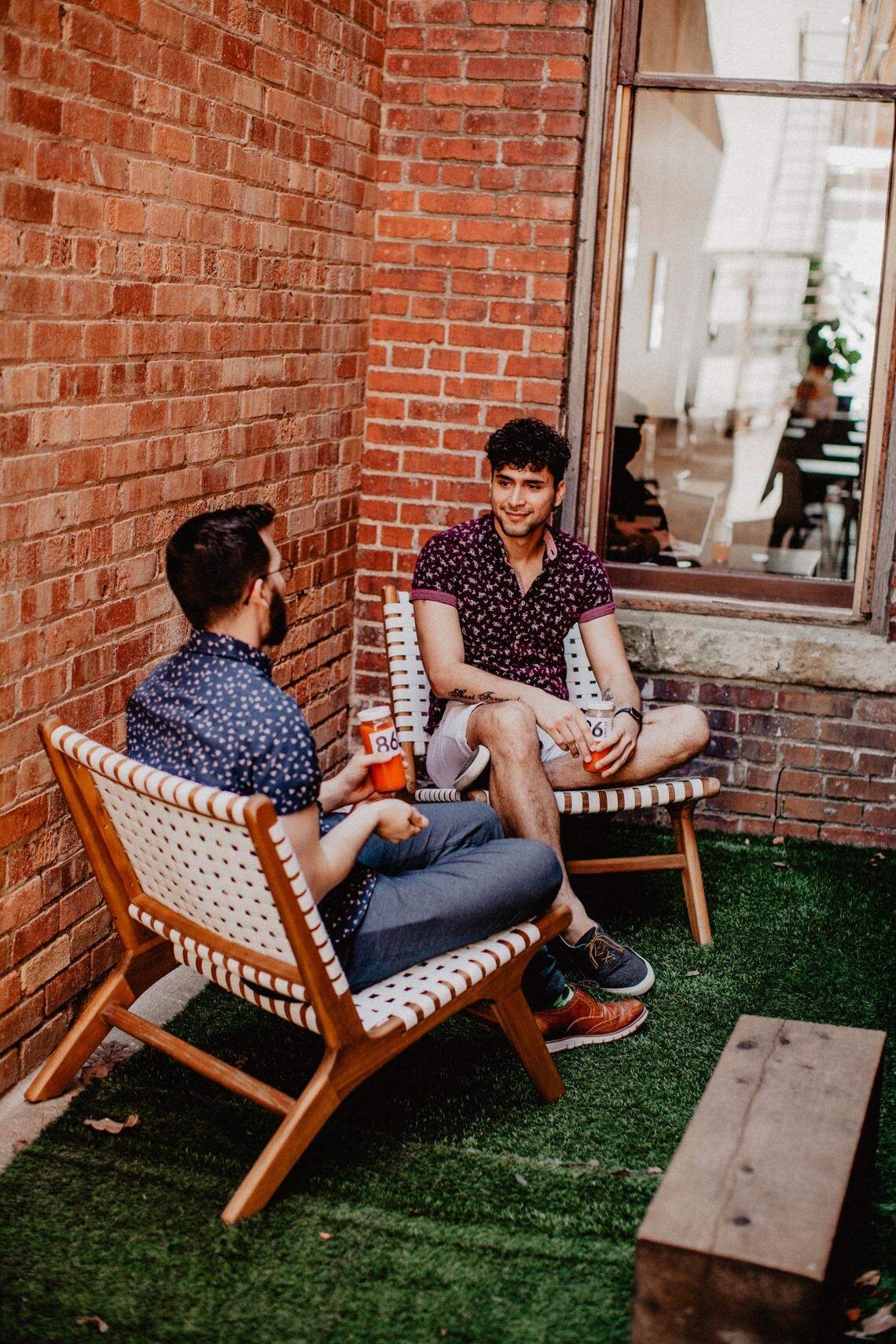 One of Wichita’s most interesting new patios is about six feet wide and is hidden in an alley accessible from 86 Cold Press.