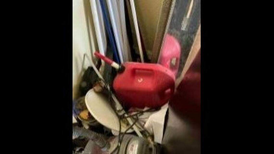 A gas container was found in a first-floor storage room, exposed and not in a flammable cabinet, according to a Wichita Fire Department inspection report.