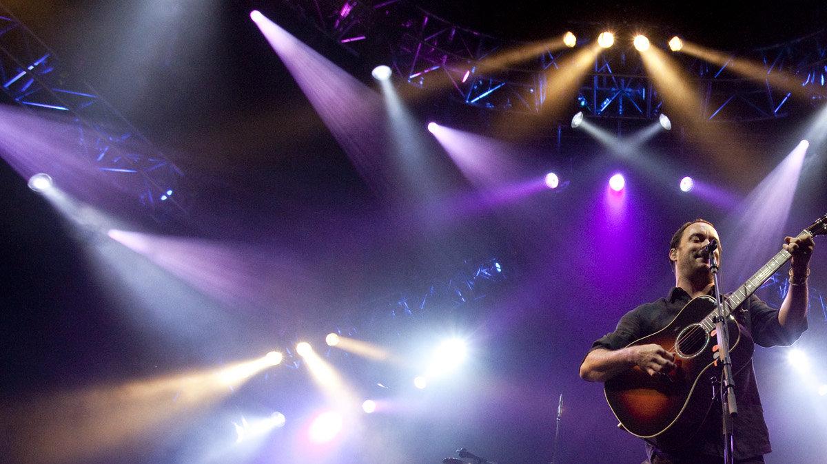 Dave Matthews of the Dave Matthews Band performs at Intrust Bank Arena on Saturday night. (Aug. 14, 2010)