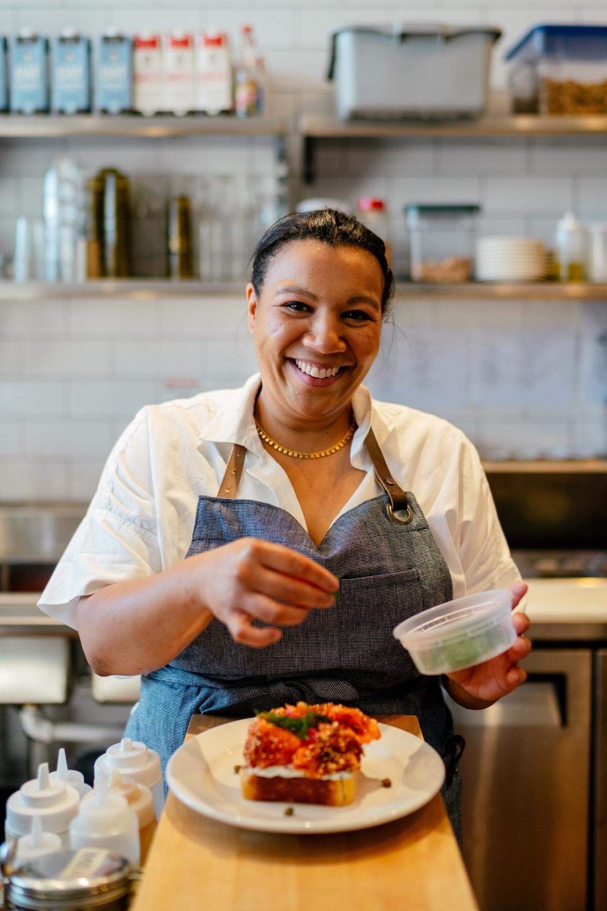Kiki Louya, a chef and restaurant owner from Detroit and a former “Top Chef” contestant, will be the keynote speaker at MarkArts’ Crave Culinary Festival.