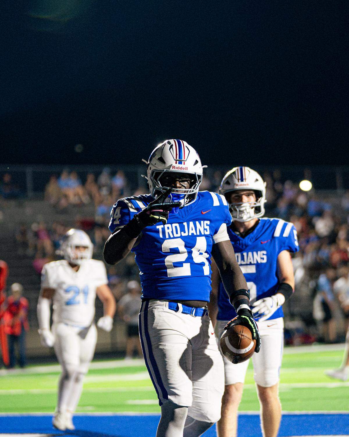 After an 0-2 start to the season, the Andover Trojans have won five straight to clinch at least a share of the AV-CTL Division II championship.