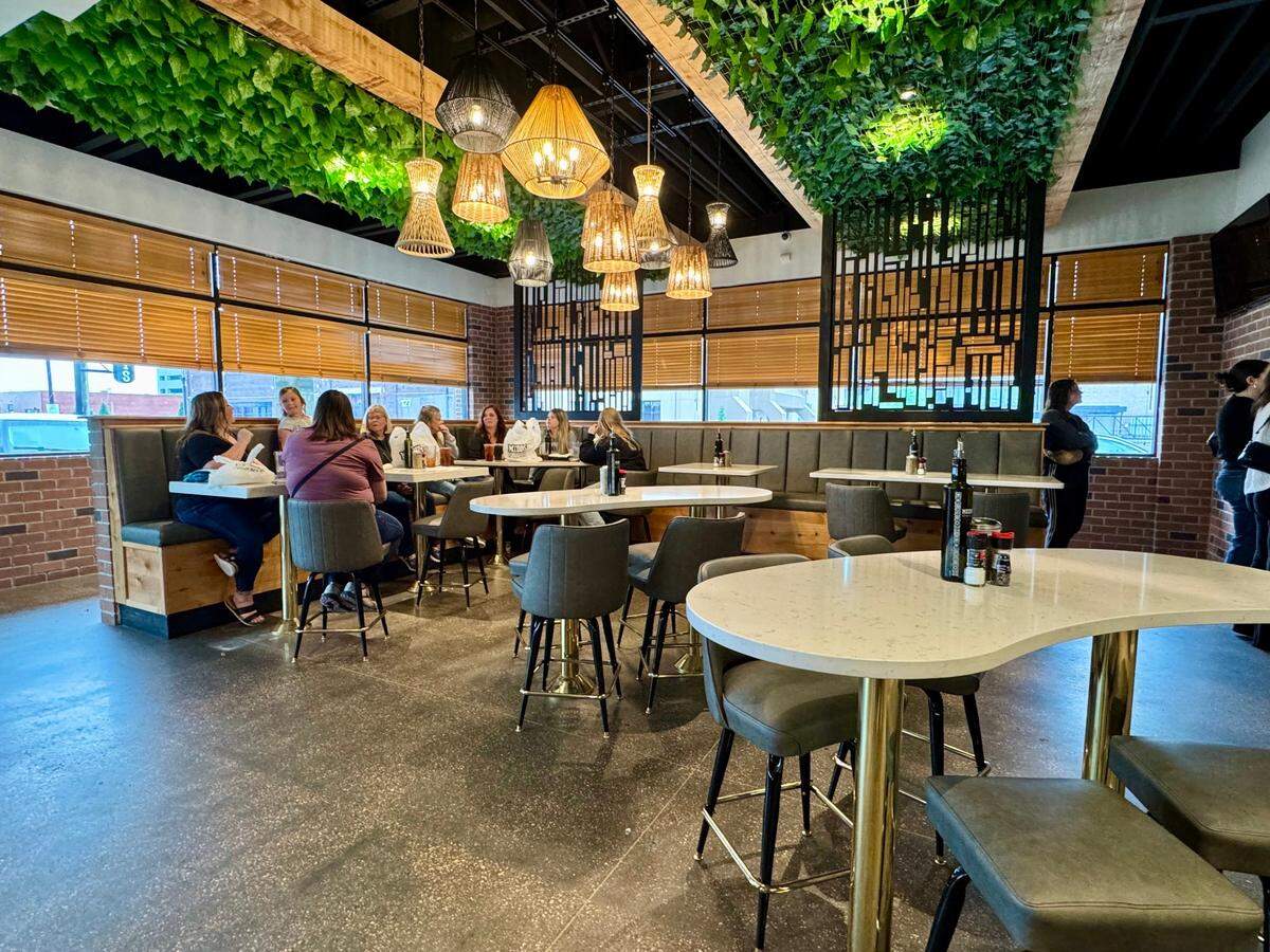 Meddys owner Alex Harb recently remodeled the downtown restaurant to match the look of the new Meddys he’s been opening in places like Tulsa. The 21st and Greenwich Meddys will be remodeled this fall to match that look.