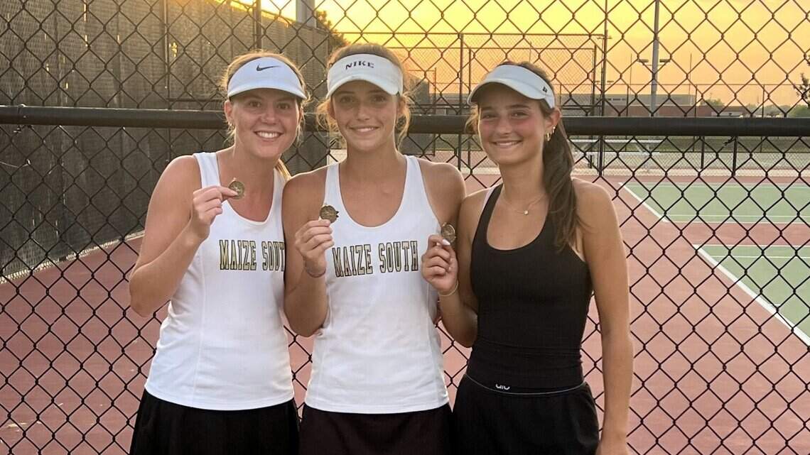 Kansas high school girls tennis state qualifiers: Maize South senior elevates level