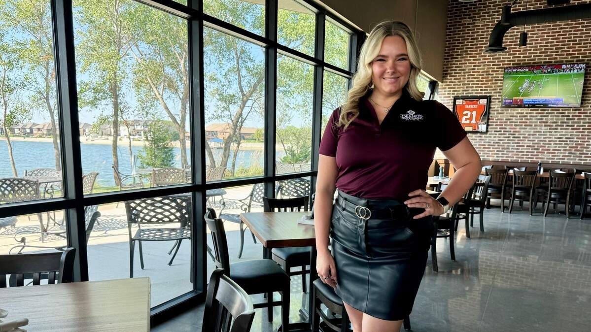 Ashleigh Fleming is the general manager of the new west-side Deano’s at 37th and Ridge. She first started working for Deano’s as a teenager when the east-side restaurant opened 11 years ago.