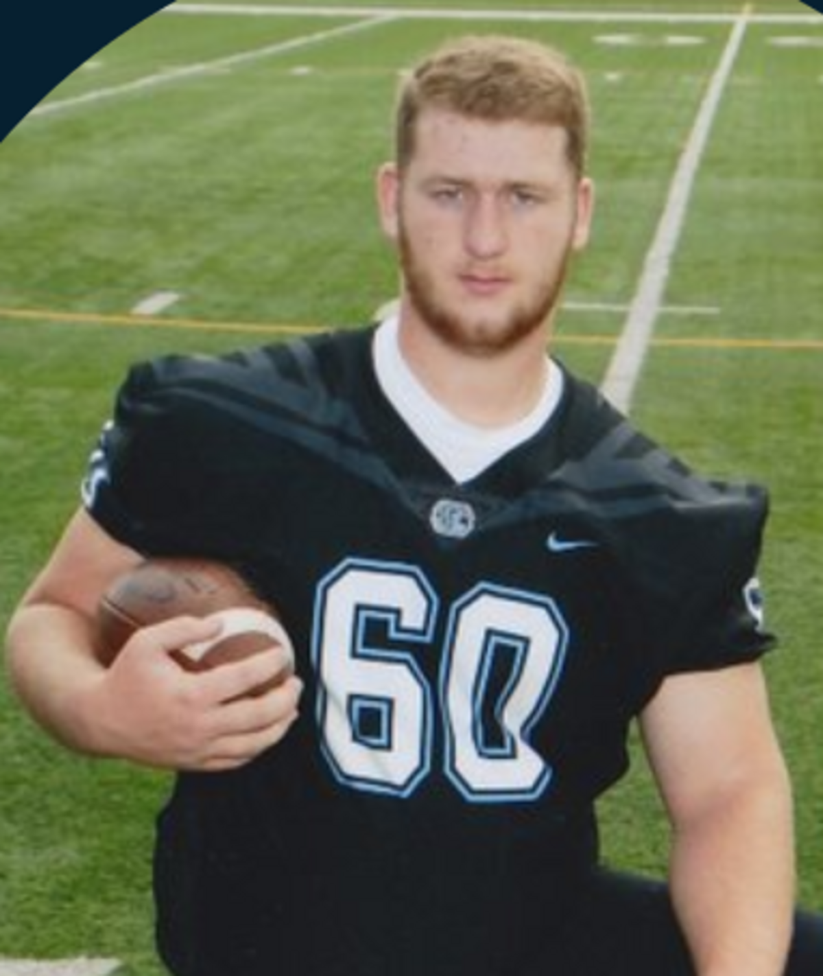 Eisenhower Tigers football offensive lineman Stu Habbart