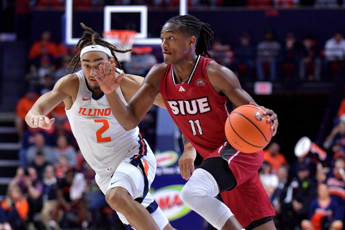 SIU Edwardsville guard Brian Taylor is a player to watch this week in Wichita, as the Cougars make their first NCAA Tournament appearance at the Division I level.