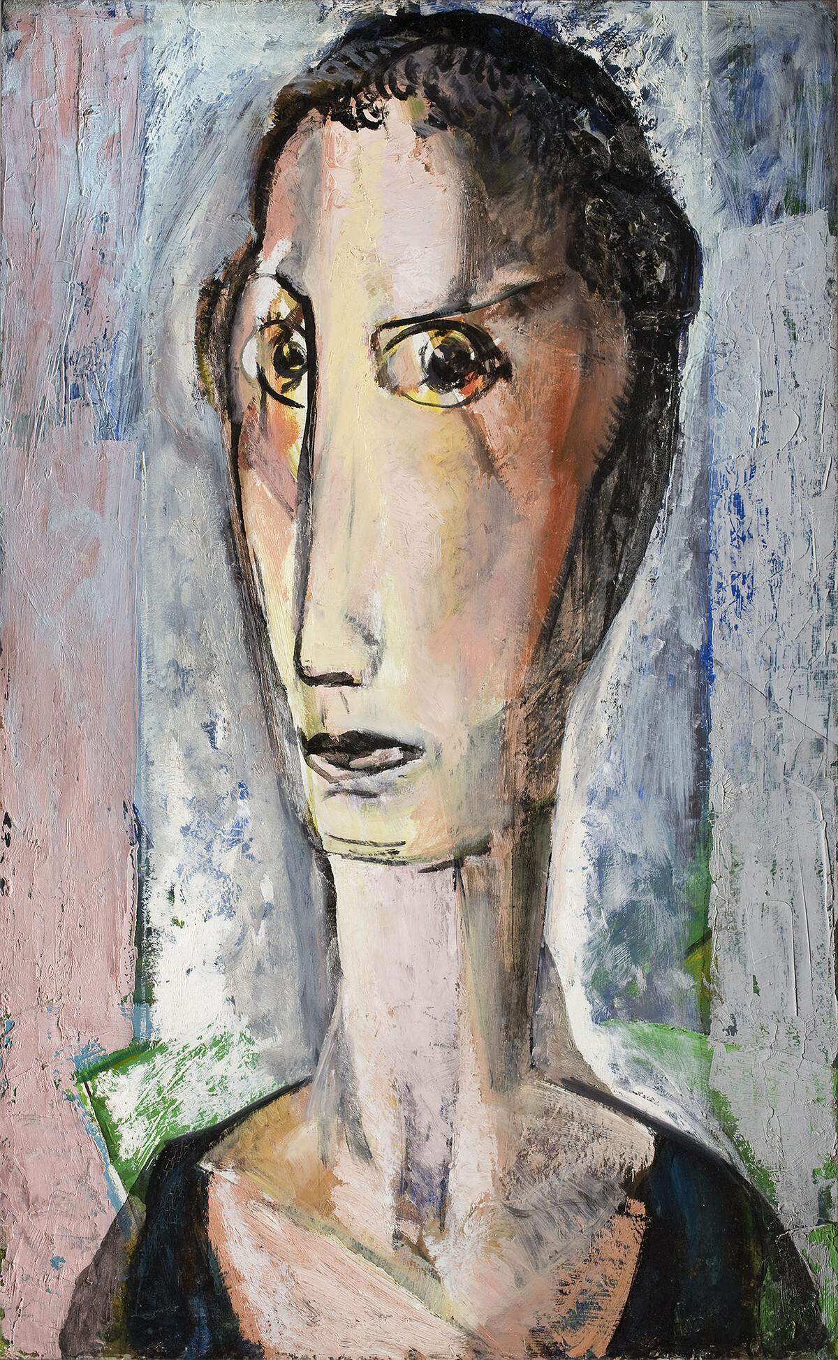 “Portrait of a Girl with Gray Background” is one of the 27 Alfred Maurer works on paper that are included in the Wichita Art Museum’s new exhibit, “Paper Dreams: Alfred Maurer and American Masterpieces.”