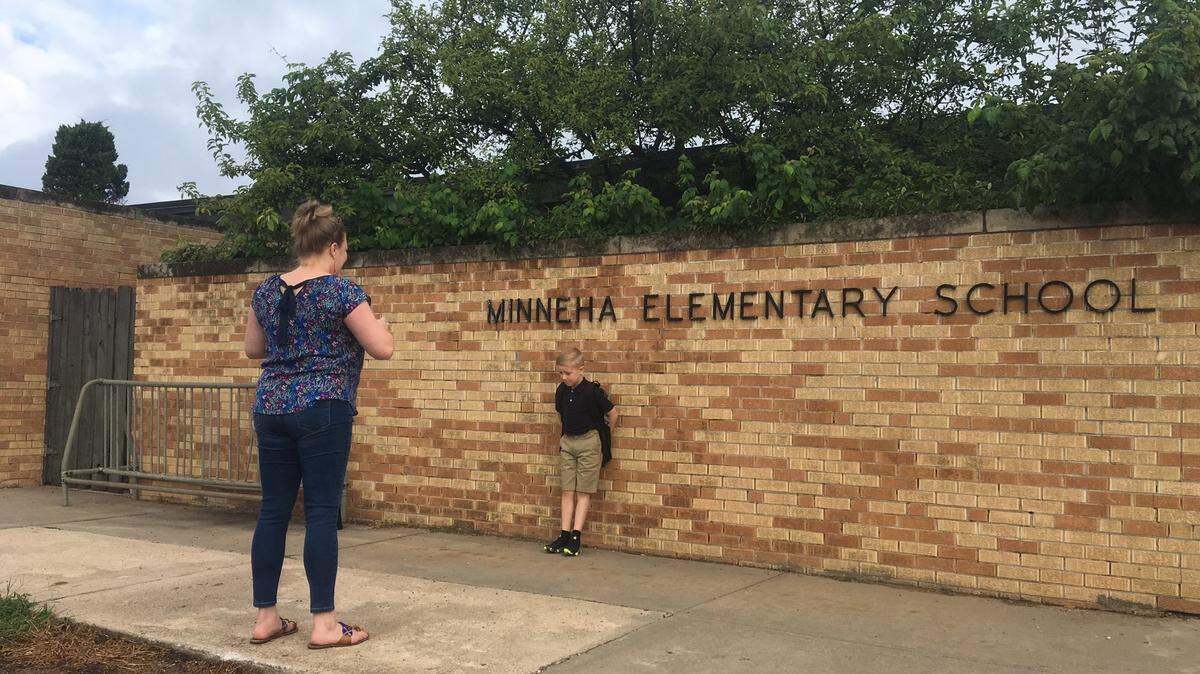 First day of school (Aug. 15, 2018)
