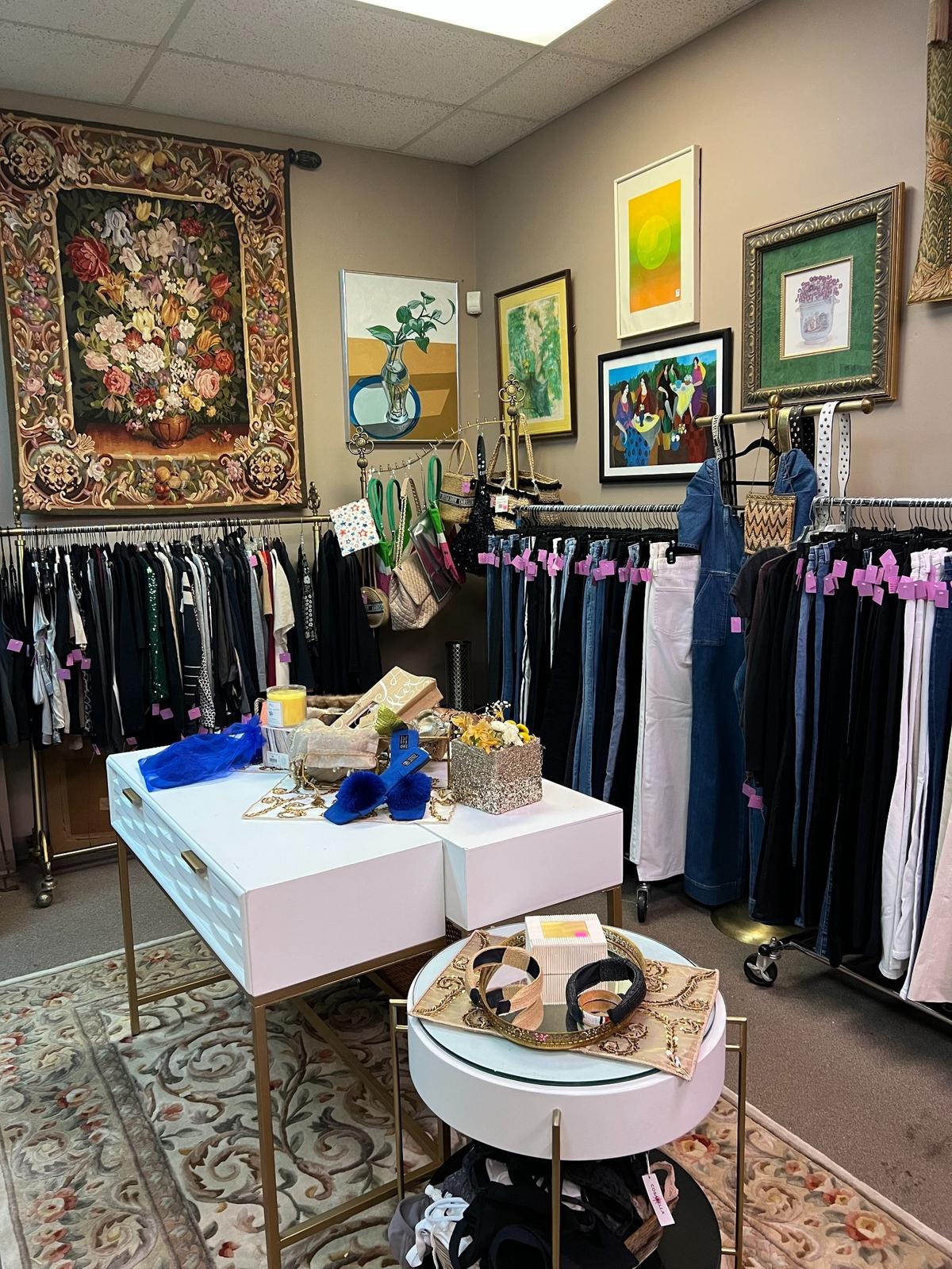 Art and even a bit of clothing are part of the First Place liquidation happening next week.